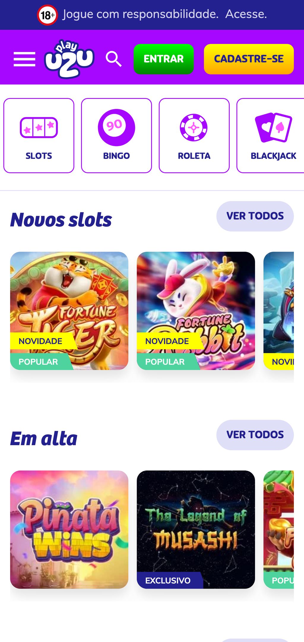 Casino en línea PlayUZU Perú